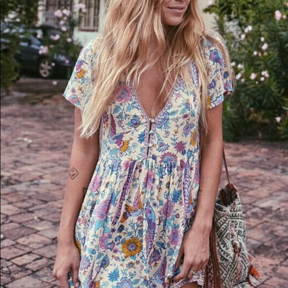 Spell and the Gypsy lovebird mini dress